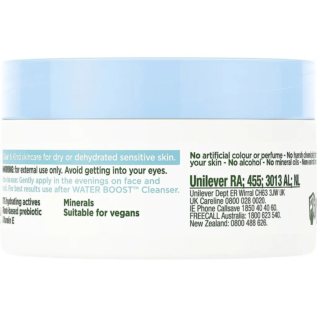 Восстанавливающий ночной крем Simple Water Boost Skin Quench Sleeing Cream, для сухой и чувствительной кожи, 50 мл - фото 2