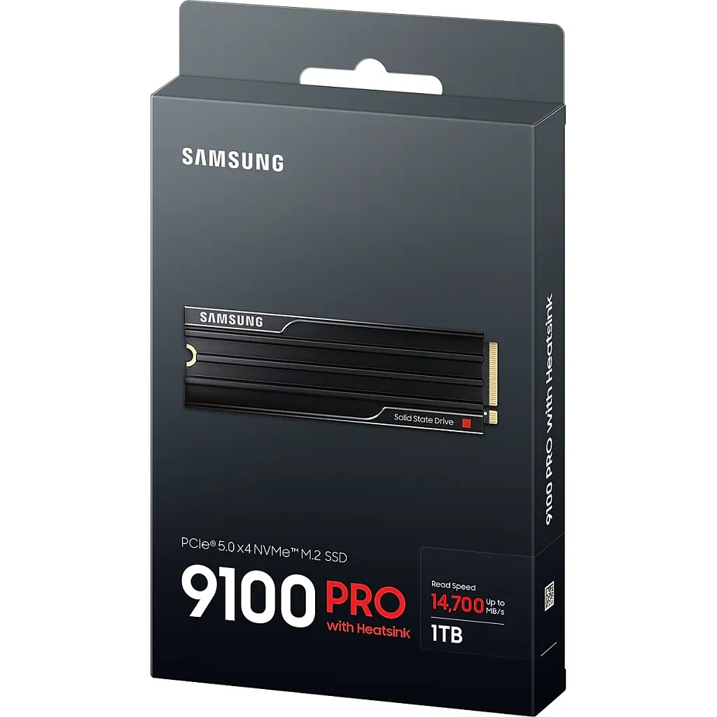 Накопичувач SSD M.2 2280 1TB 9100 PRO Heatsink Samsung (MZ-VAP1T0CW) - фото 8