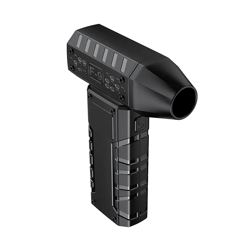 Ручний портативний компресор Hoco HX67, 80000RPM, 40m/s, 275г, Black, Box - фото 2