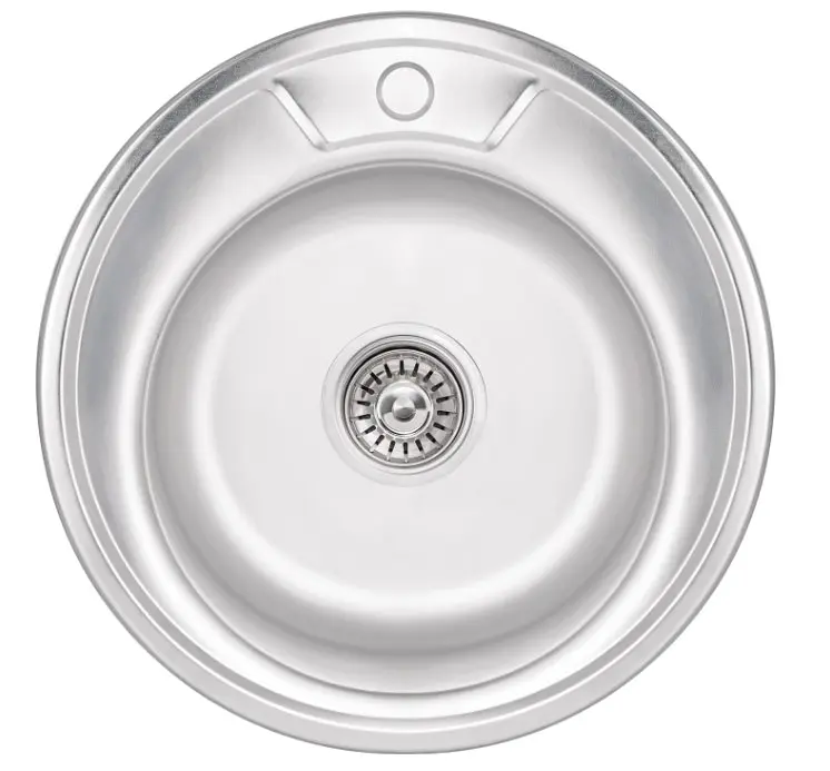 Кухонна мийка Brinex 490-A 0.6 мм, врізна BRIN490SAT06