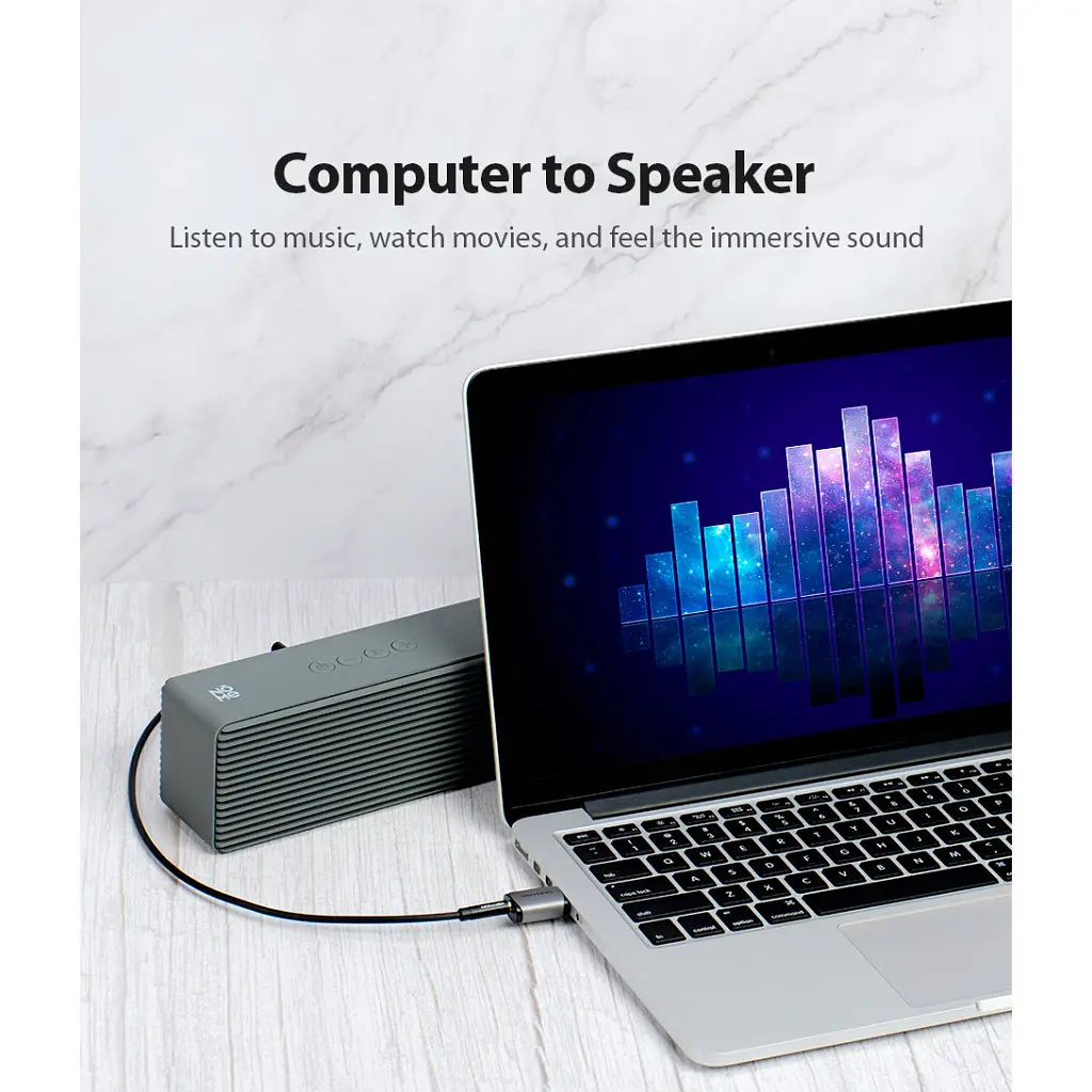 Звукова плата VENTION Audio USB 1х3,5mm jack 4pin Metal (OMTP-CTIA) (CDLH0) - фото 6