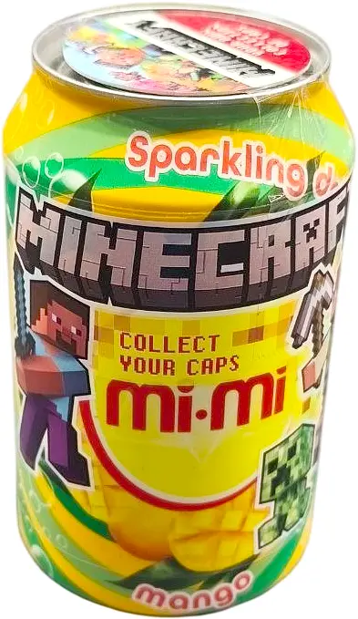 Газований напій Mi Mi Drink Mango Minecraft 330мл (8935048613917)
