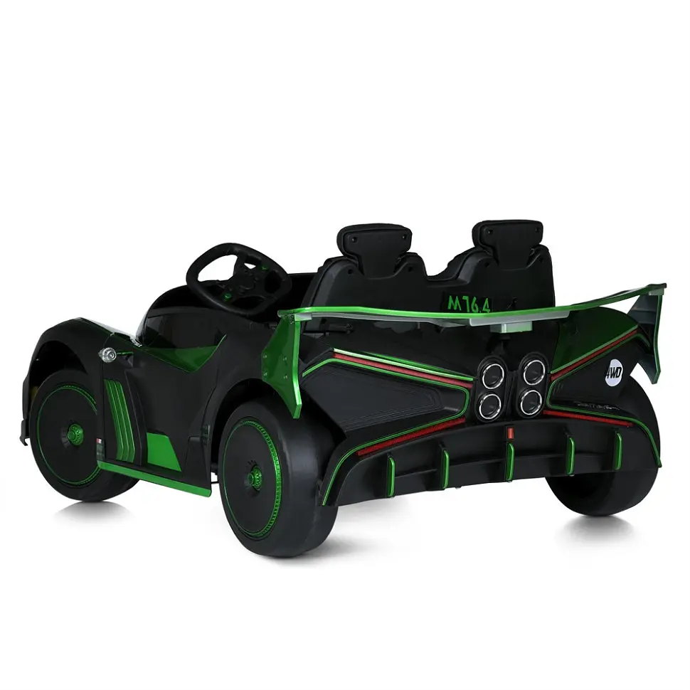 Дитячий електромобіль Bambi Racer M 5053EBLRS-5 зелений   - фото 2