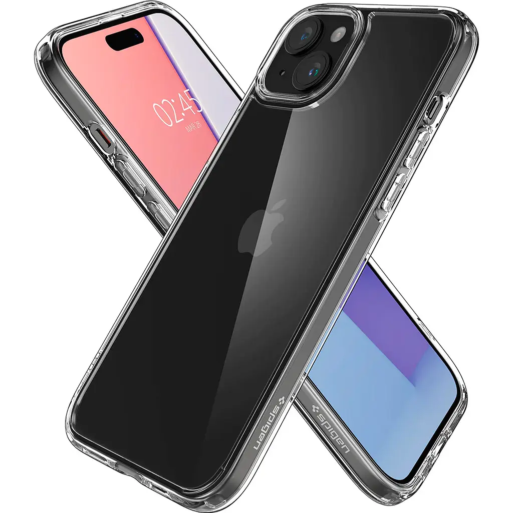 Чохол Spigen Ultra Hybrid для Apple iPhone 15 Crystal Clear (ACS06793) [92147] - фото 4
