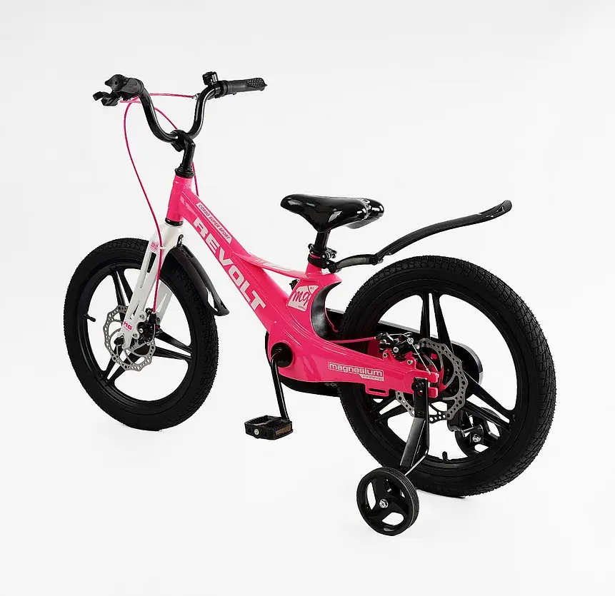 Велосипед 18" 2-х колёсный MG-18736 Corso «REVOLT» магниевая рама, литые диски, дисковые тормоза, собран на 75% (6800077187366) - фото 3