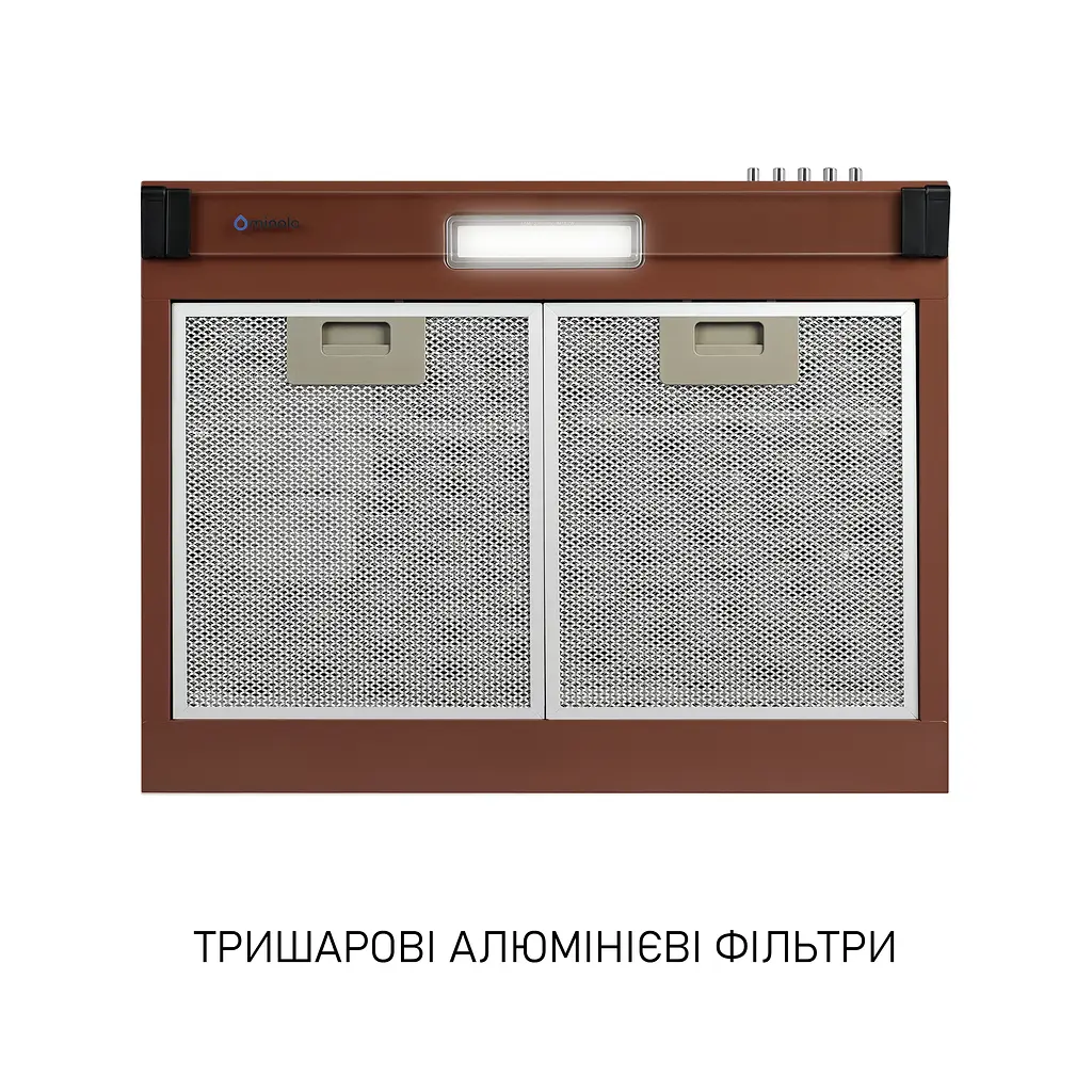 Витяжка плоска Minola HPL 622 BR - фото 6