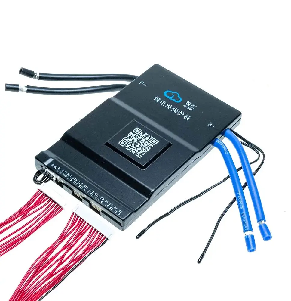 Смарт плата з активним балансиром BMS JiKong JK-BD6A24S20P 7S-24S / 20V-100V / 200A Інтелектуальний контролер керування акумулятором LiFePO4, Li-ion, LTO (19793) - фото 4