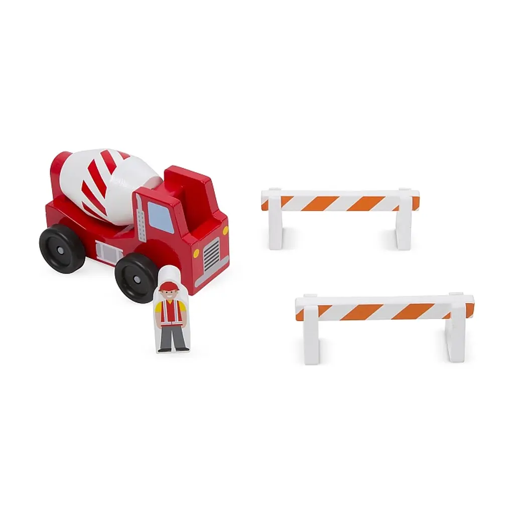 Ігровий набір Melissa & Doug дерев'яний набір Будівельні машинки (MD656) - фото 3