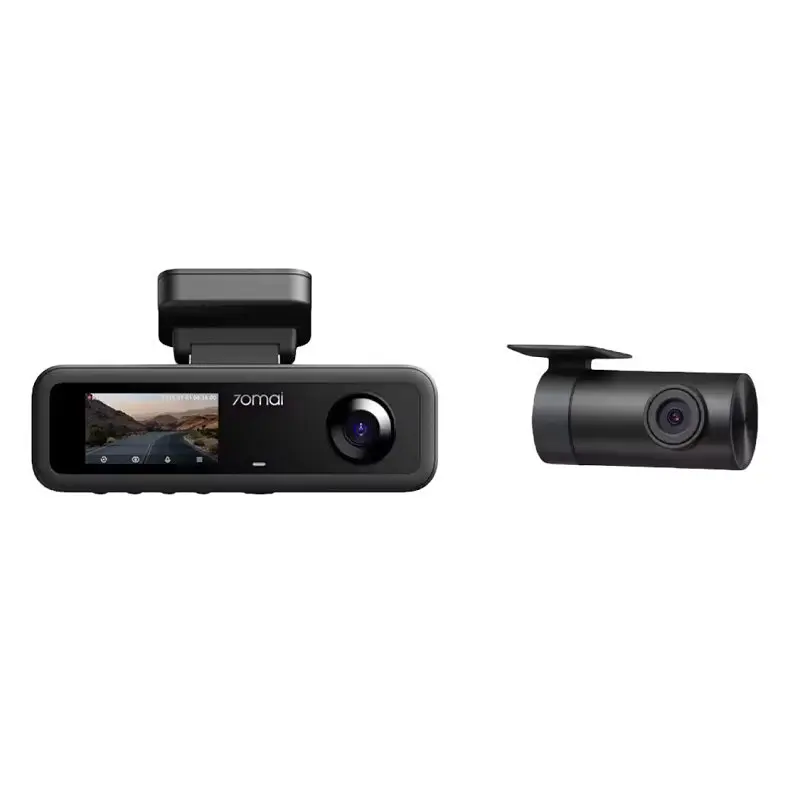 Відеореєстратор Xiaomi 70mai Dash Cam 4K T800 Set + RC21 (3 камери всього) + microSD 128Gb