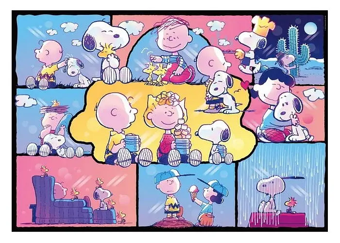 Пазл Clementoni Пригоди головних героїв коміксу (Peanuts Puzzle - 1000 pcs.), 1000 ел. (37070) - фото 2