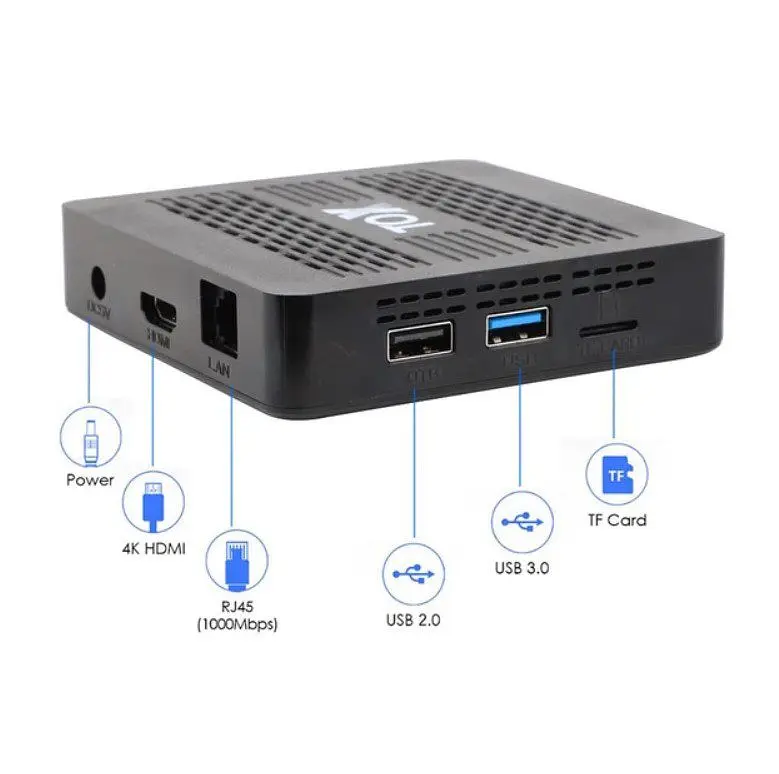 Смарт ТВ приставка TOX 3 Android SmartTV Box 4/32Gb 4K AV1 - фото 5
