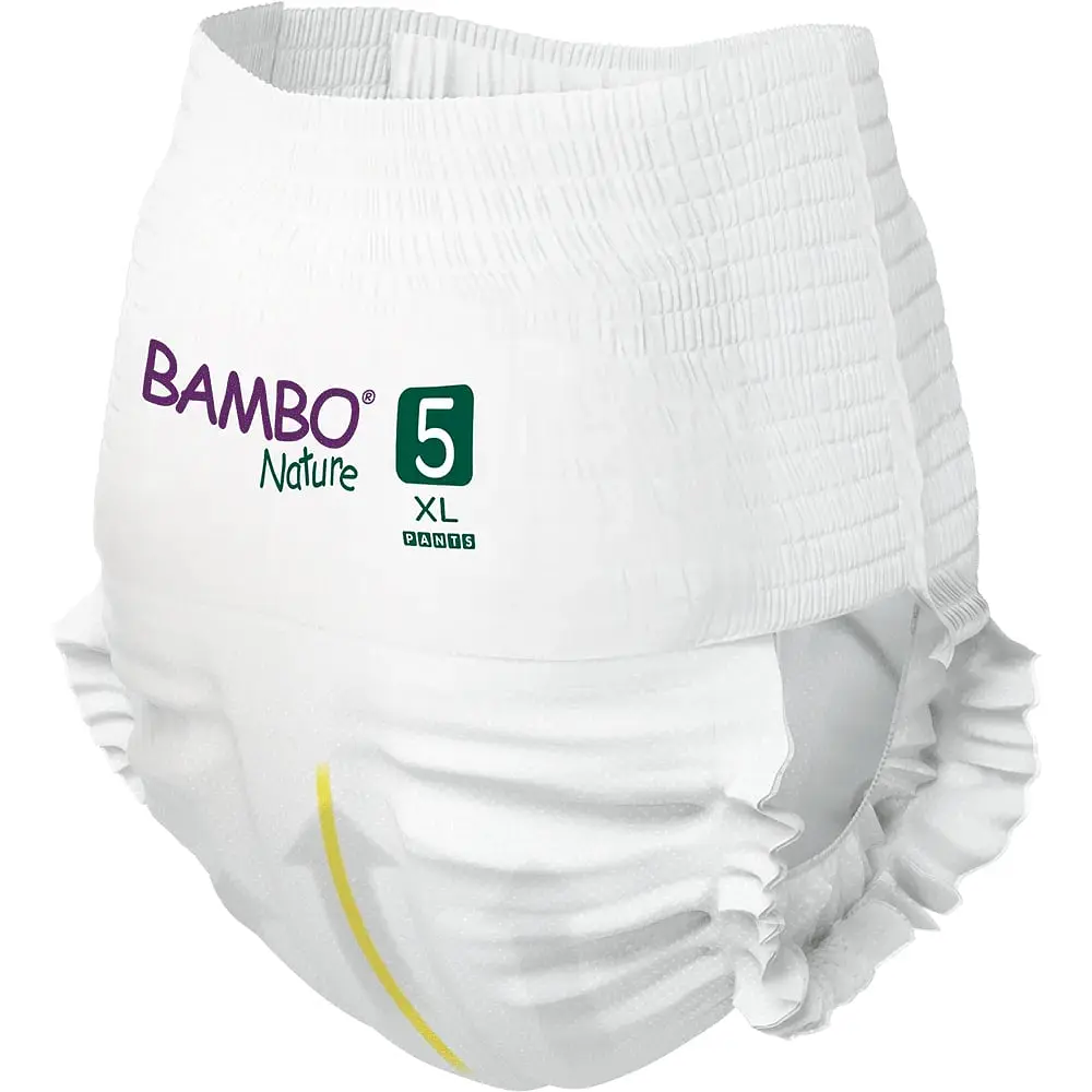 ЕКО Підгузки-трусики Bambo Nature Pants 5 (11-17 кг), 19 шт. Bambo Nature (19258) - фото 4