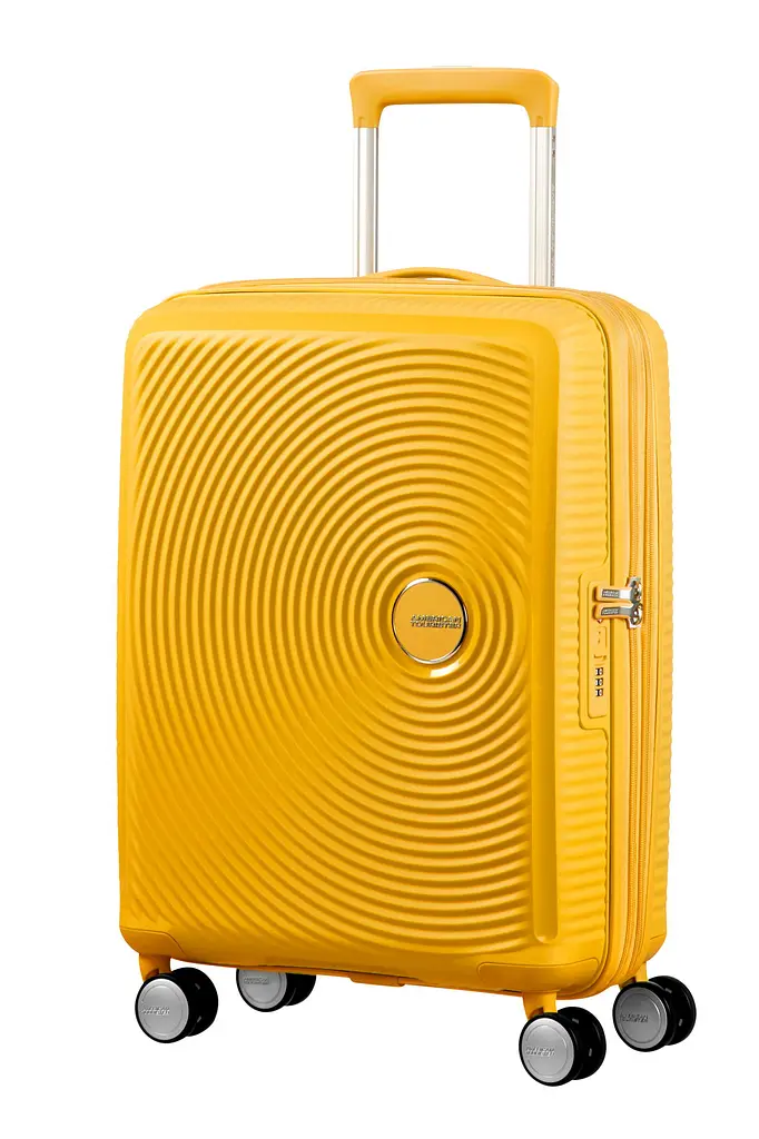 American Tourister Валіза American Tourister, Soundbox, поліпропілен, мала, 55см, 35.5/41л, TSA, 4 колеса, EXP, жовтий - фото 4