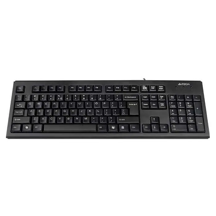 Клавіатура A4Tech KR-83 PS/2 USB Black (KR-83 PS/2 (Black)) - фото 2
