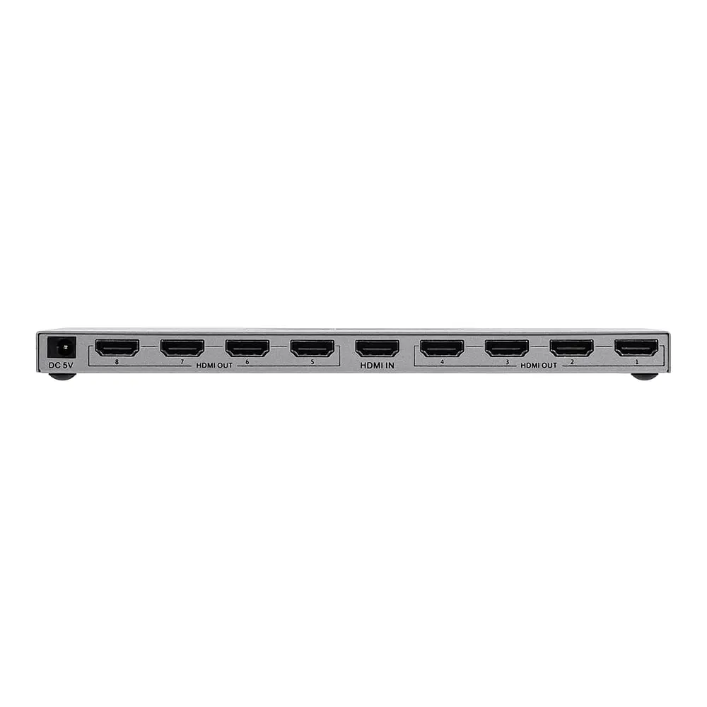 Розгалужувач відеосигналу HDMI 1x8 4K Dtech DT-7148B(MS) (74-00142) - фото 3