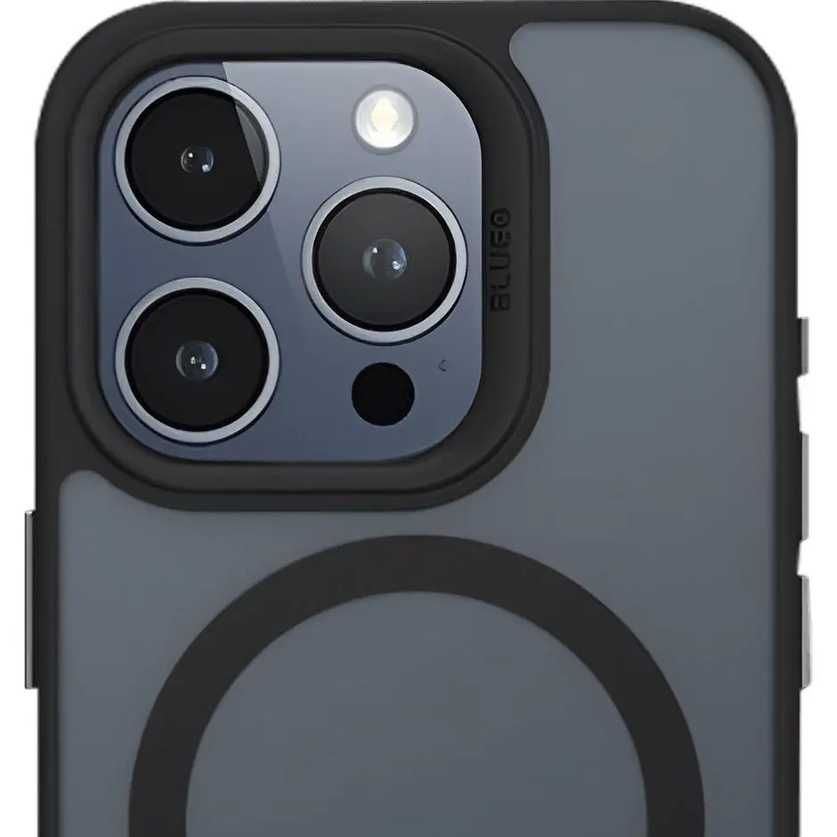 Чохол Blueo Frosted Anti-Drop Case with MagSafe для Apple iPhone 15 Pro Max Black (BK5934-I15PMBK) [115269] - фото 3