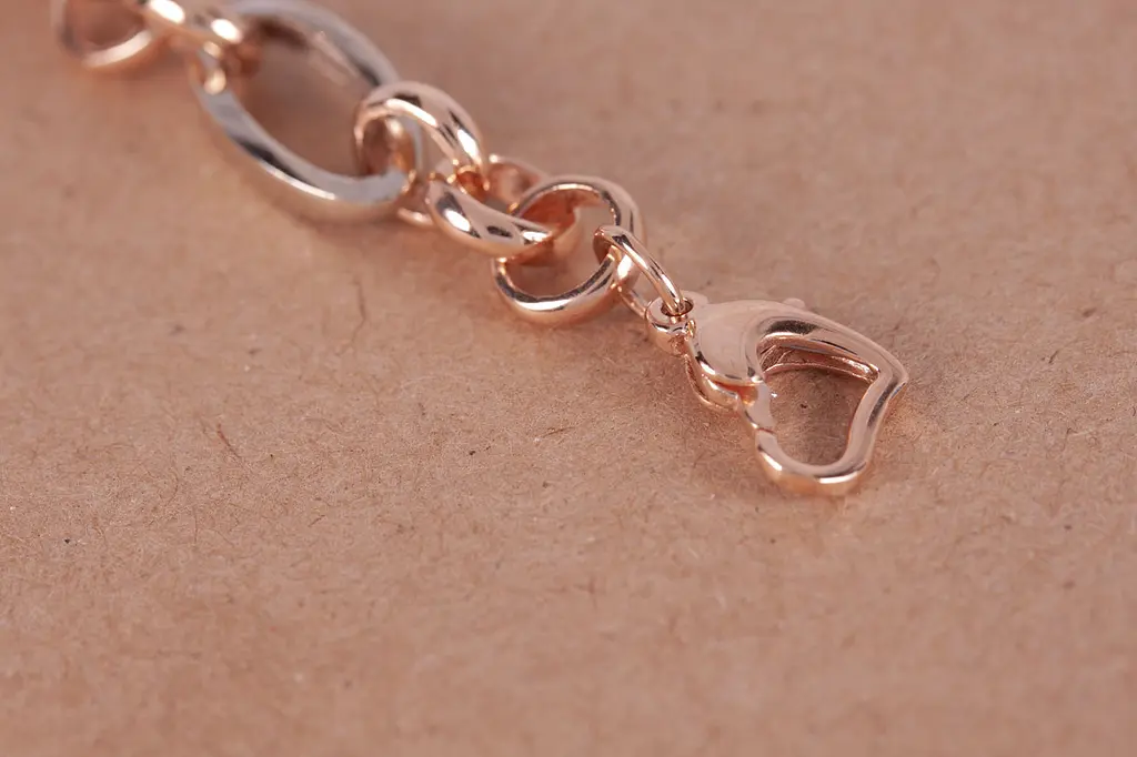 Жіночий браслет з червоного і білого золота 190, 16.9 BR-0004 - фото 3