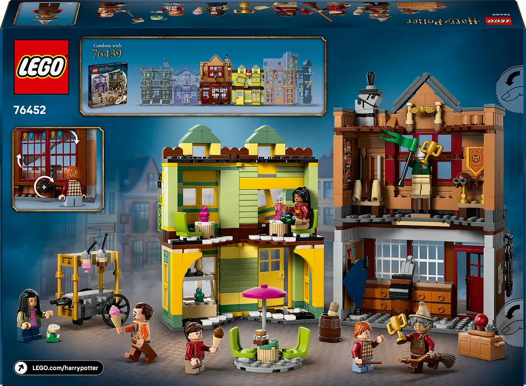 Конструктор LEGO Harry Potter Качественные товары для квиддича и кафе с мороженым 795 деталей (76452) - фото 3