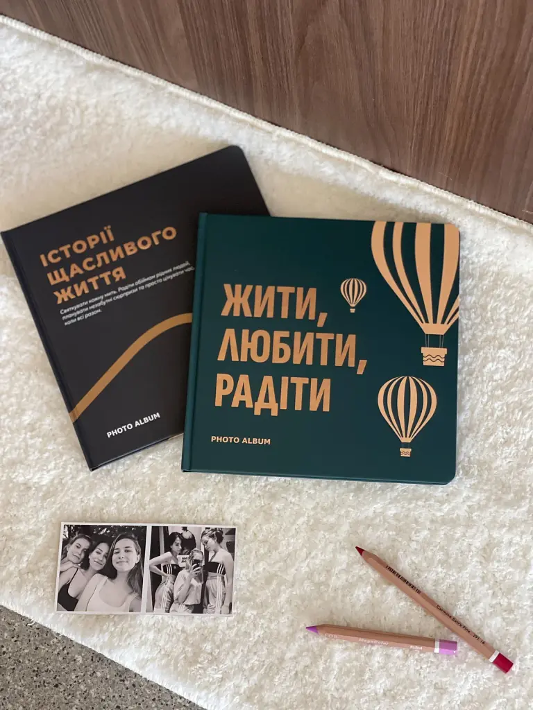 Фотоальбом «Жити, Любити, Радіти» темно-бірюзовий - фото 5