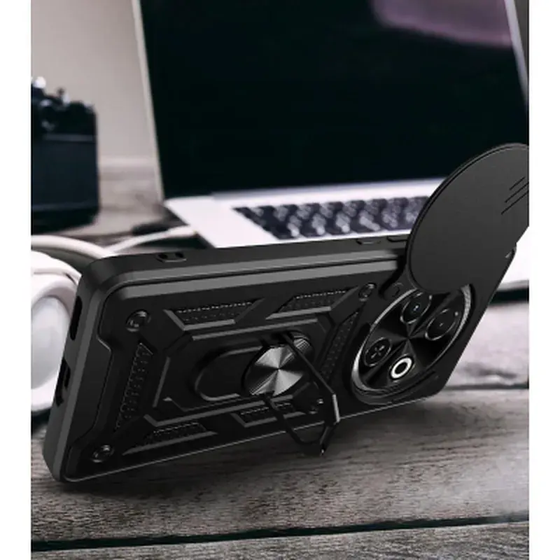 Чохол до мобільного телефона BeCover Military Tecno Spark 30 (KL6) Black (713541) - фото 3