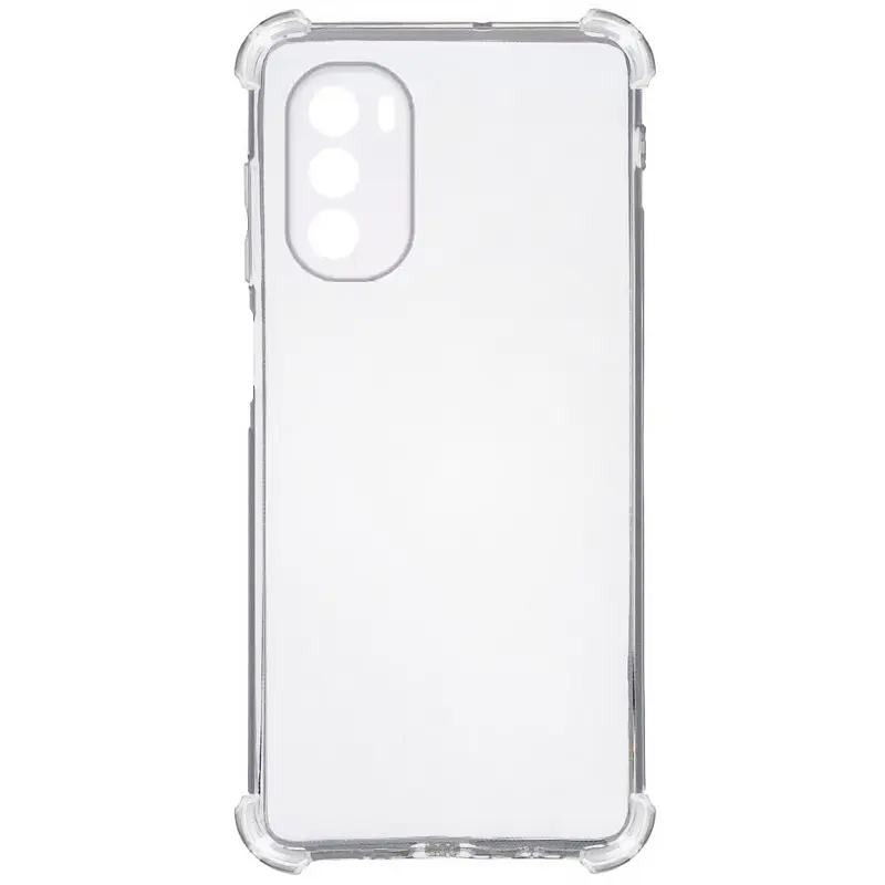 TPU чохол GETMAN Ease logo посилені кути Full Camera для Motorola Moto G41 Безбарвний (прозорий) - фото 3