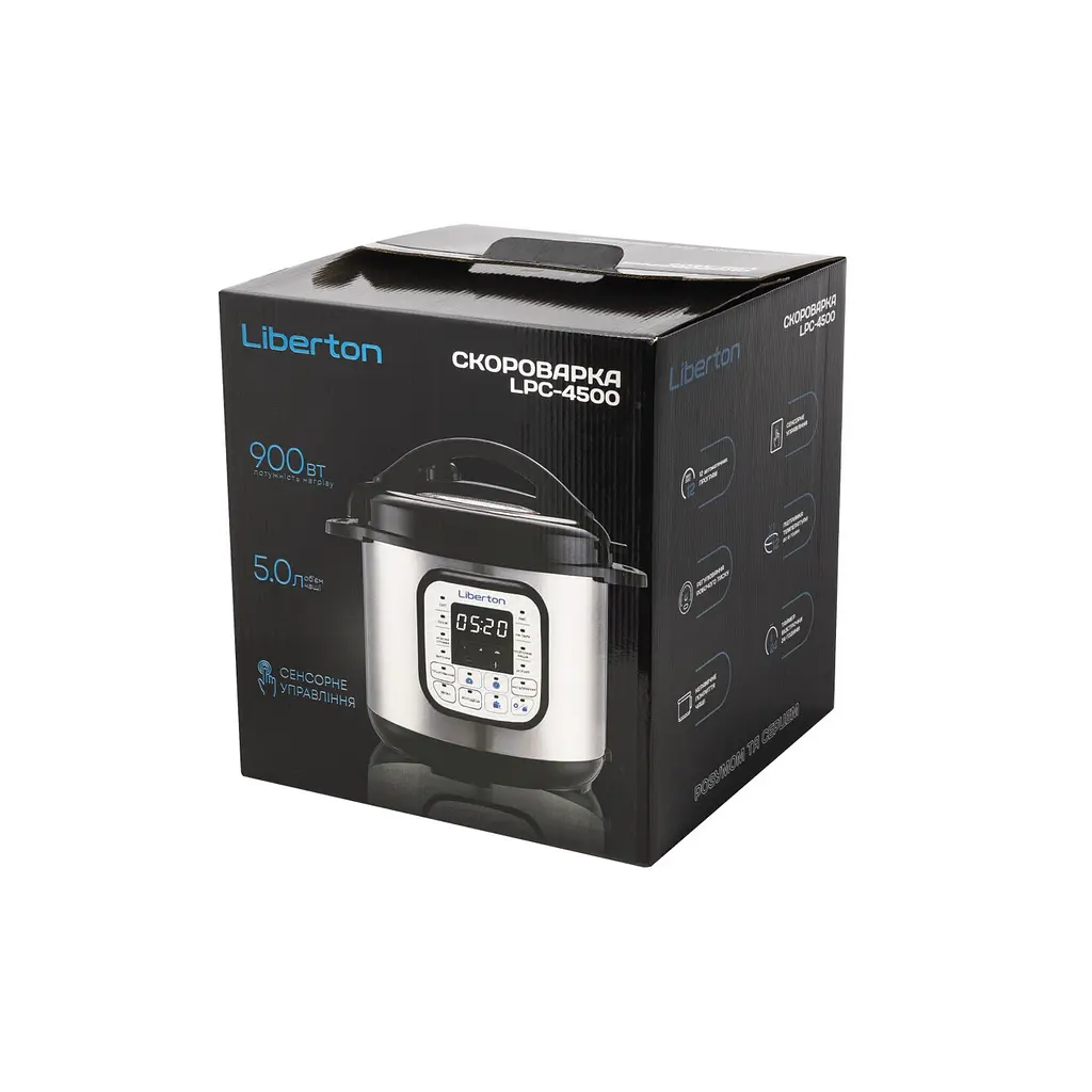 Мультиварка-скороварка Liberton LPC-4500 - фото 10