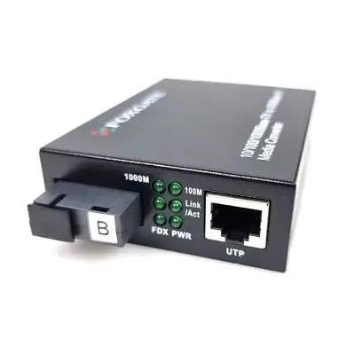 Медіаконвертер (EC-Q-1G-1SM-1550nm-20-LFP) FoxGate - фото 3