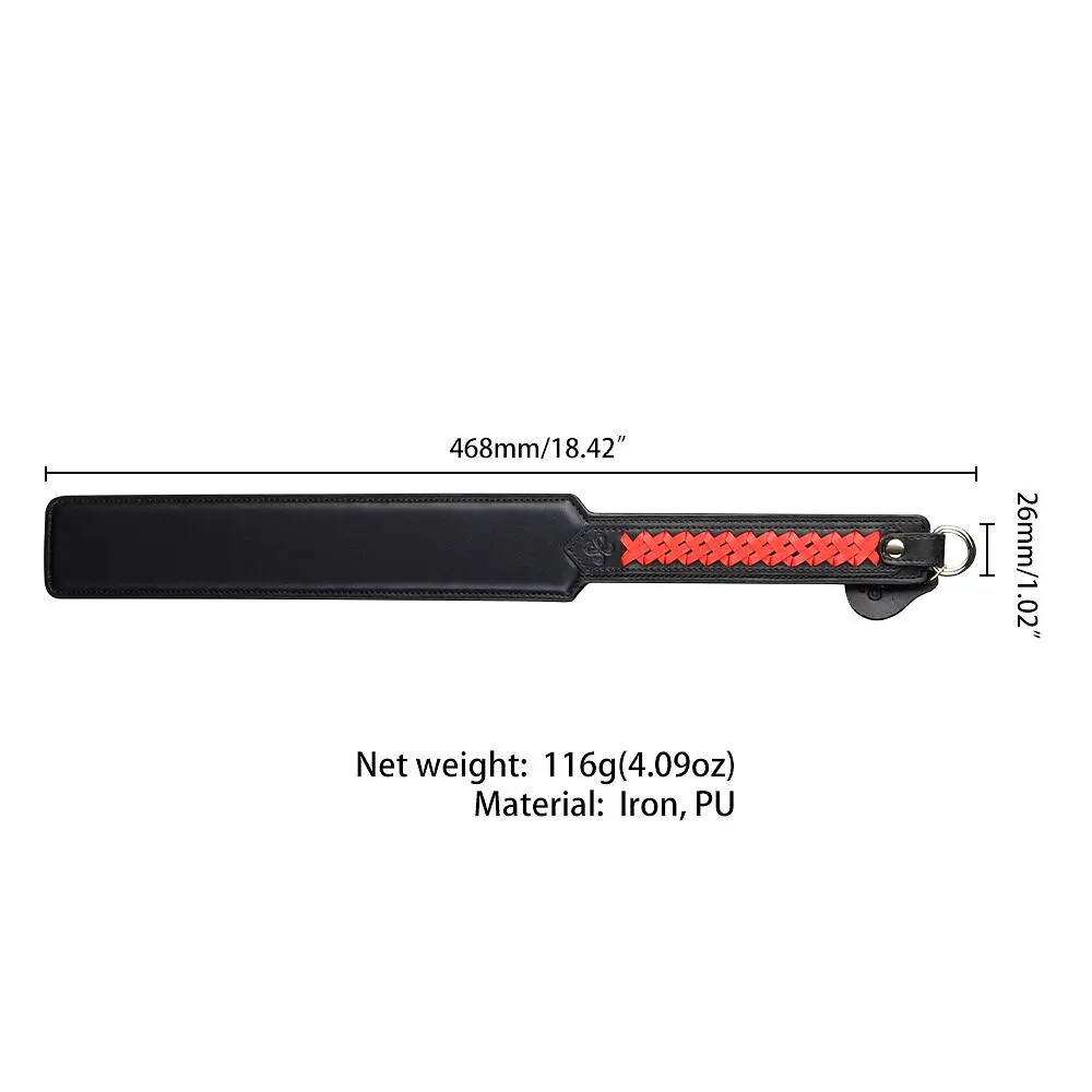 Падл LOCKINK SEVANDA Braided-handle Spanking Paddle LOCKINK SX0877 99818 - фото 5