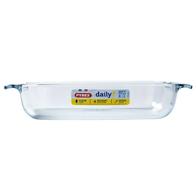 Форма для випікання Pyrex Daily прямокутна 39 х 25 х 7 см 3.7 л (232B000/3646) - фото 3