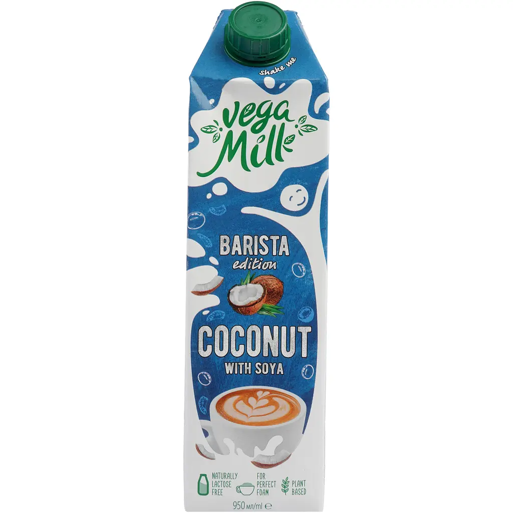 Напій кокосовий з соєю Vega Milk Barista 950 мл - фото 2