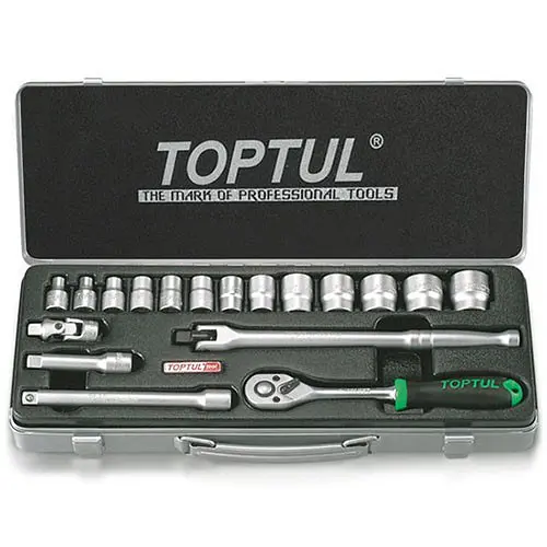 Набір інструментів 3/8" 18 од. Toptul hoz0009881