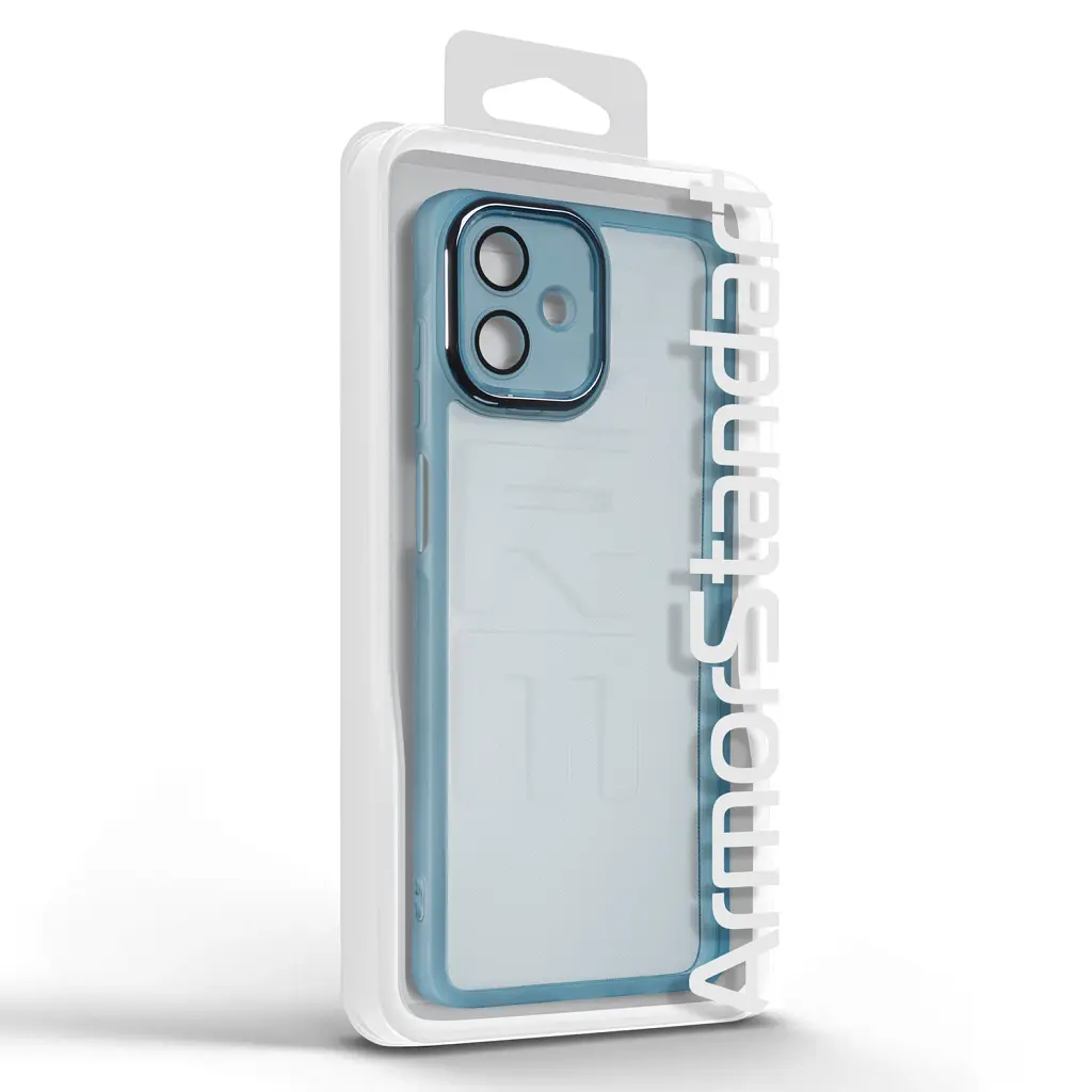 Чехол ArmorStandart Shade для Samsung A08 4G Blue - фото 3