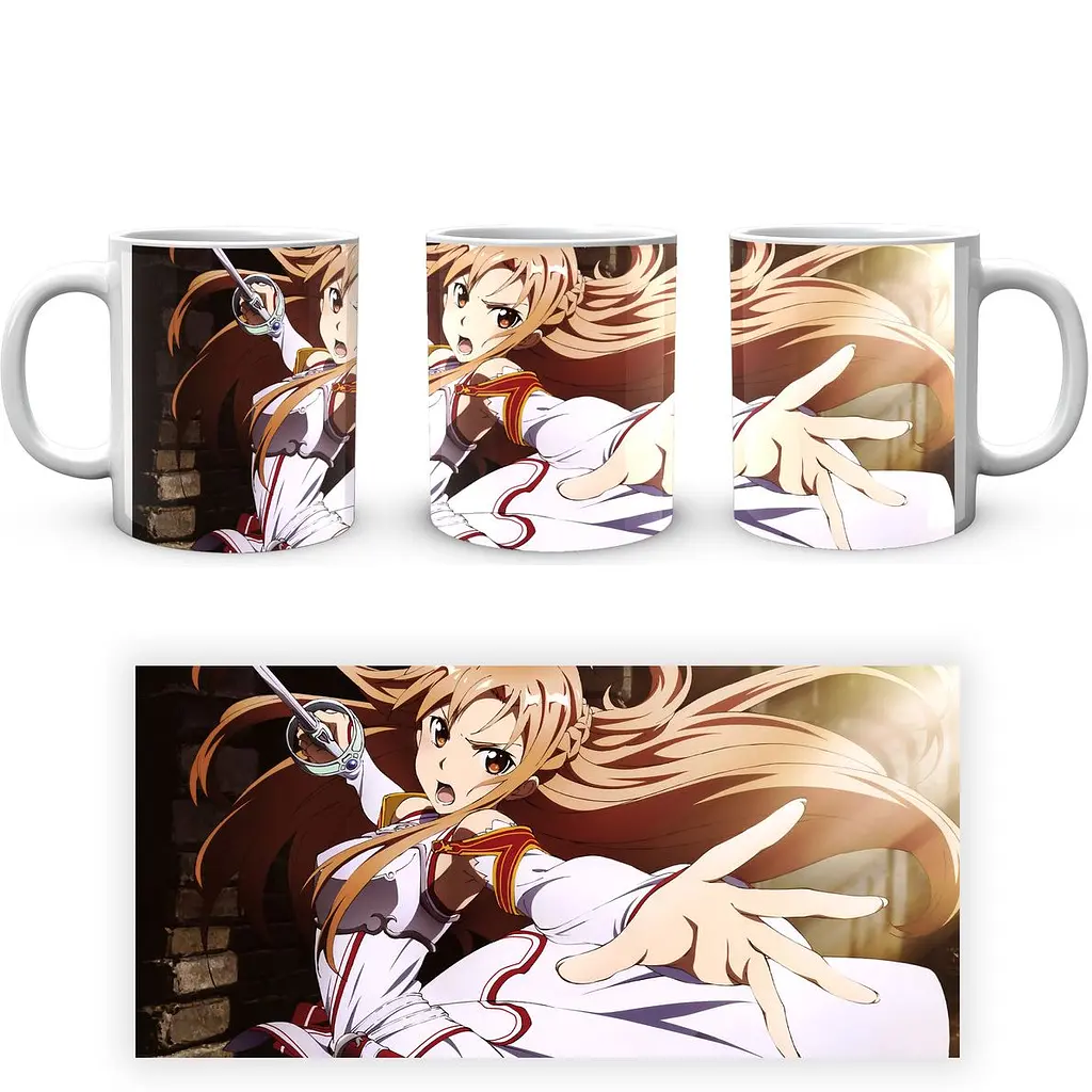 Кухоль GeekLand Sword Art Online Майстра меча онлайн Асуна SAO 02.29 330 мл білий - фото 4