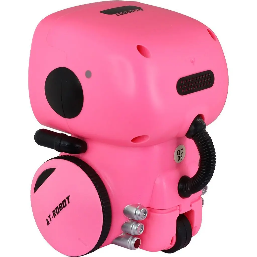 Радіокерований робот AT-Robot з голосовим керуванням Pink (AT001-04-UKR) [154438] - фото 4