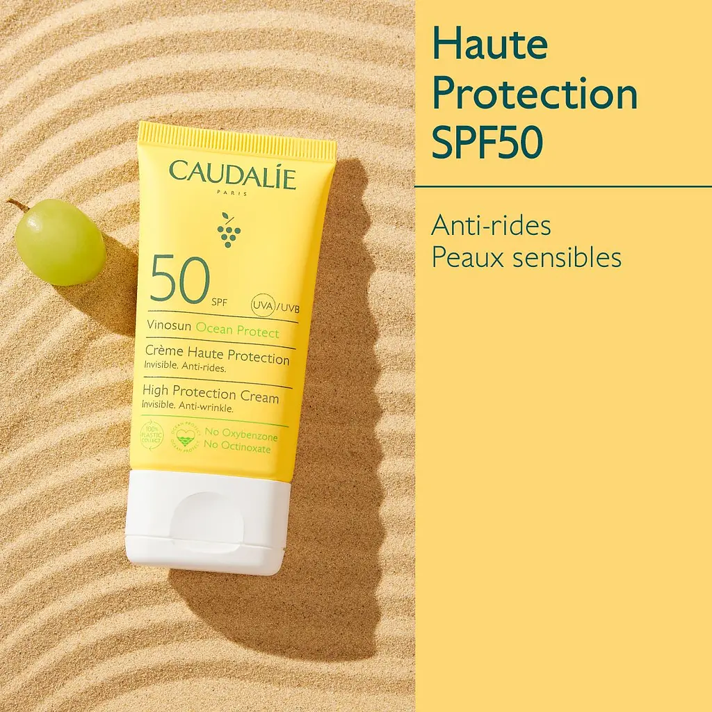 Сонцезахисний крем Caudalie Vinosun SPF 50, 50 мл - фото 2
