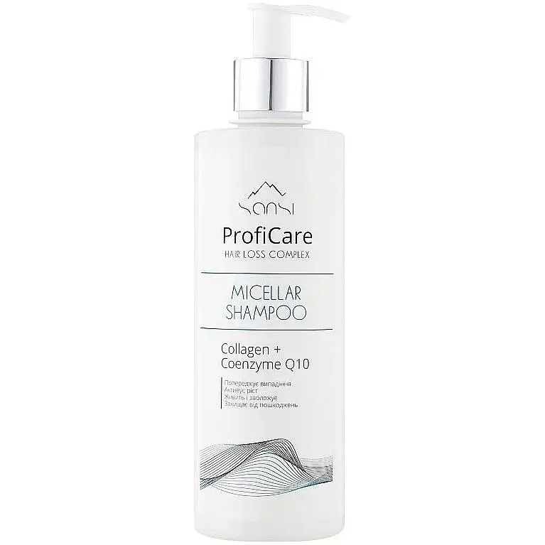 Шампунь Sansi ProfiCare Hair Loss Complex Micellar Shampoo Міцелярний 400 мл (4823107603716)