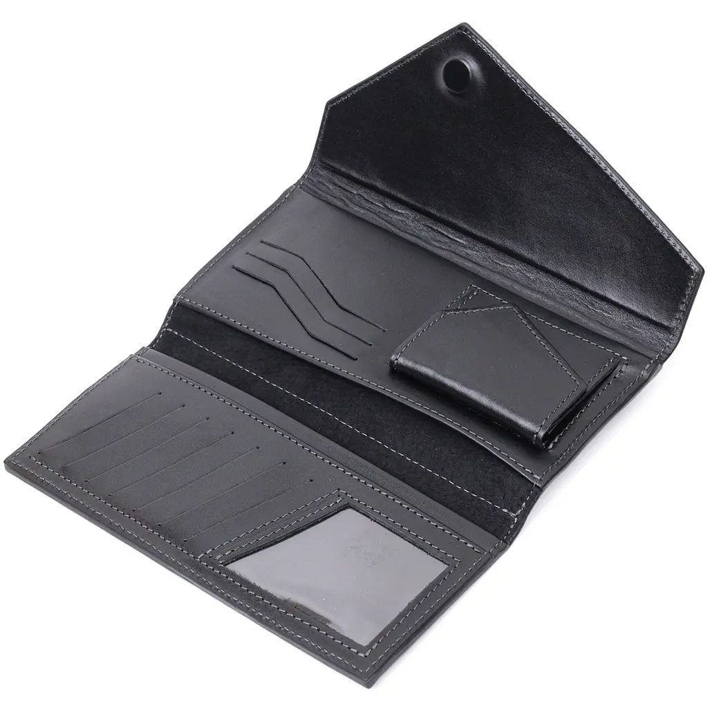 Кожаный женский кошелек Grande Pelle 21х10.5х2 см acs0027017 - фото 4