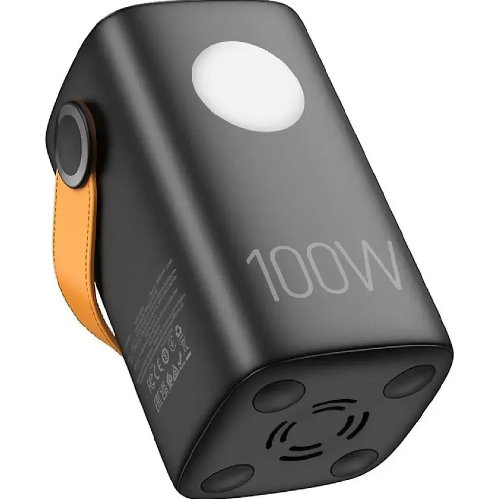 Зовнішній акумулятор Hoco DB160 Astrum 60000mAh 100W Black [134980] - фото 2