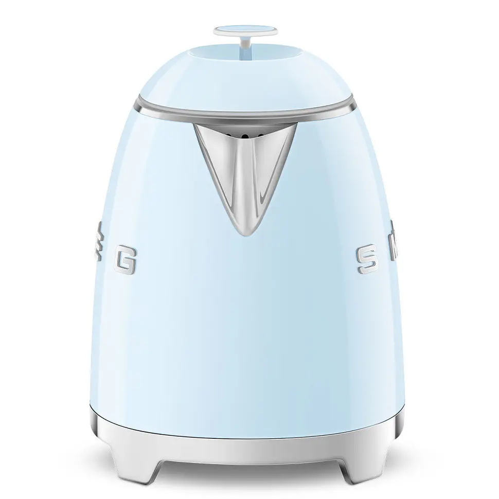 Чайник електричний Smeg (KLF05PBEU) Retro Style 50's - 0,8л - світло-блакитний, Блакитний - фото 2