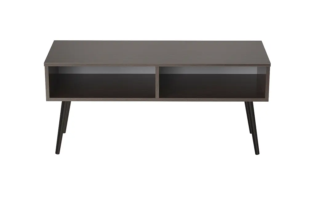 Тумба под TV Невада Ferrum-decor 45x100x38 Черный металл ДСП Венге Магия 16 мм (FRD-106721) - фото 5