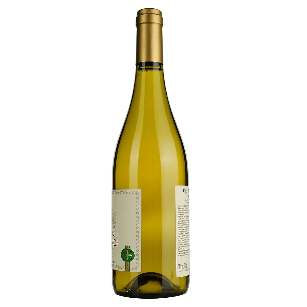 Вино Chevalier de France Blanc Sec, біле, сухе, 0,75 л - фото 2