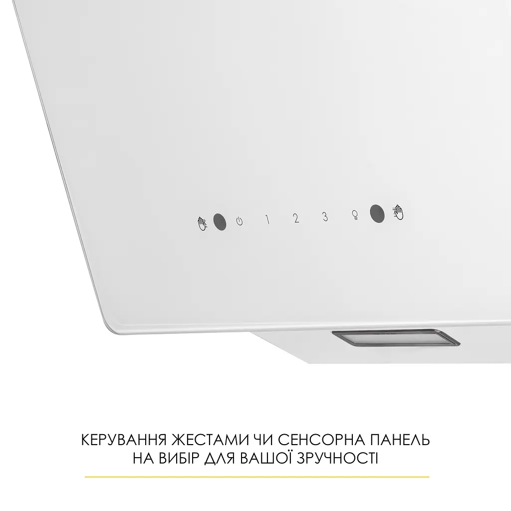 Витяжка декоративна похила WEILOR AURA WDS 53 WHITE - фото 9