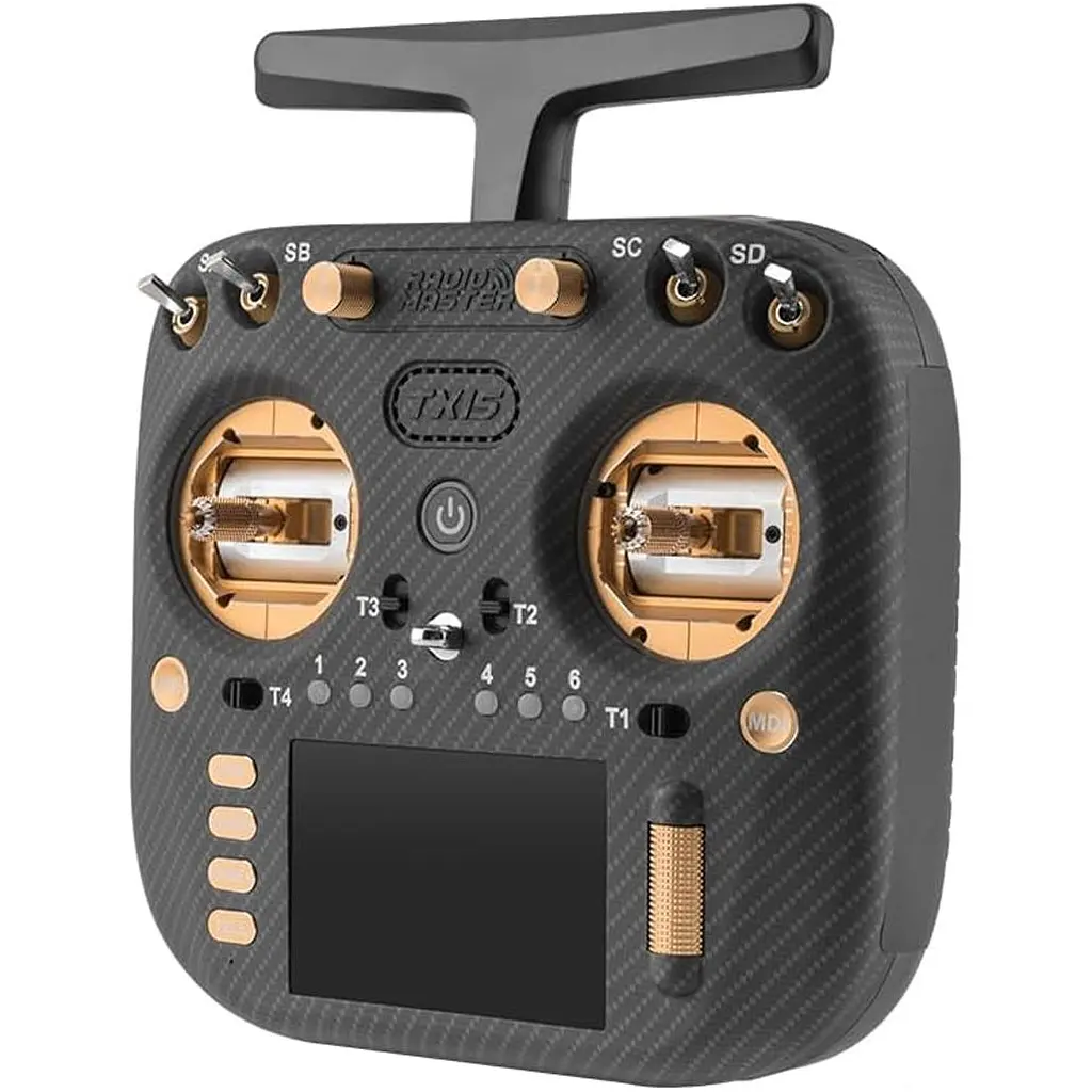 Пульт управления RadioMaster TX15 Max ELRS M2 Gold (HP0157.0111-GLD) [157445] - фото 3