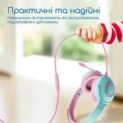 Навушники Promate Coddy Bubblegum (coddy.bubblegum) - фото 6
