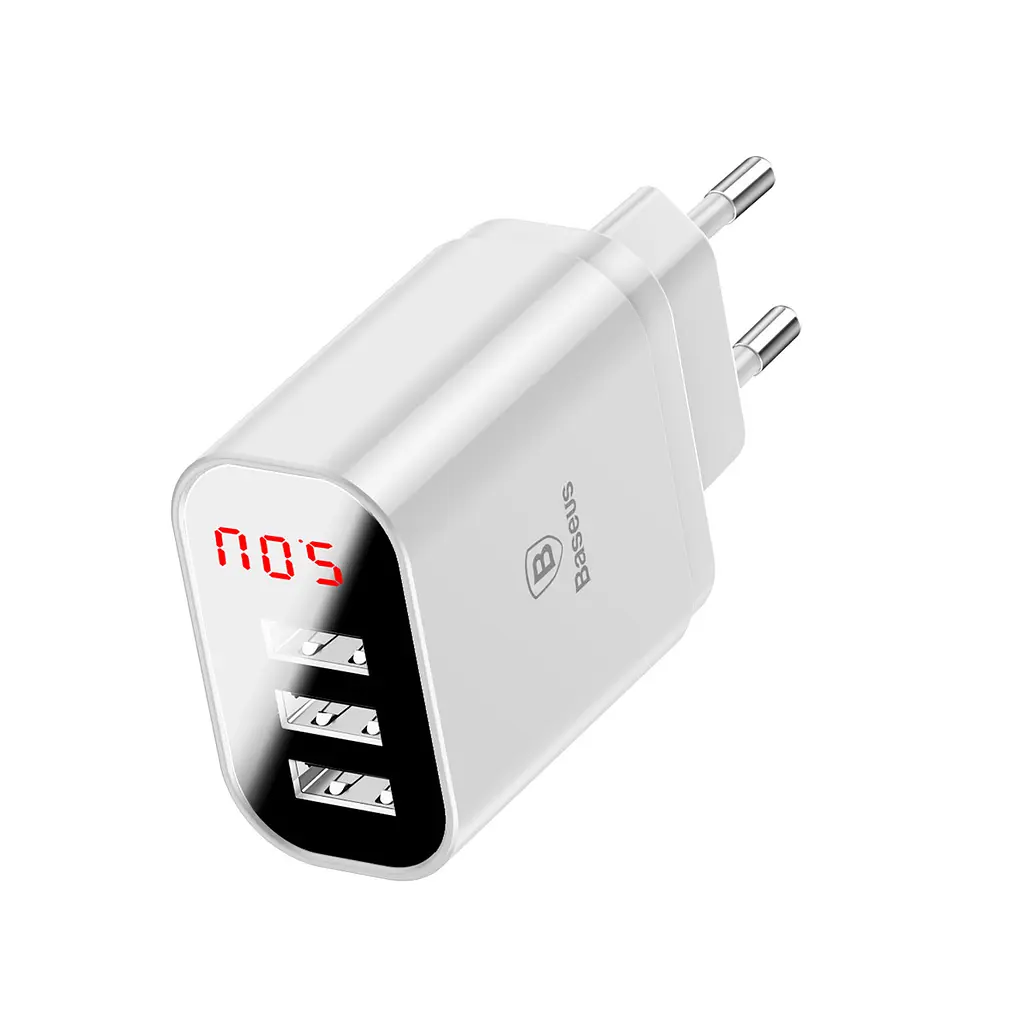 Сетевое зарядное устройство для Baseus Mirror Lake Intelligent White CCALL-BH02 - фото 4