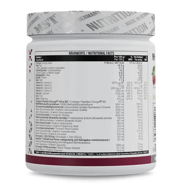 Глюкозамін і хондроїтін Flex Pro 300 грам Зелене яблуко MST Nutrition vit0006118 - фото 8