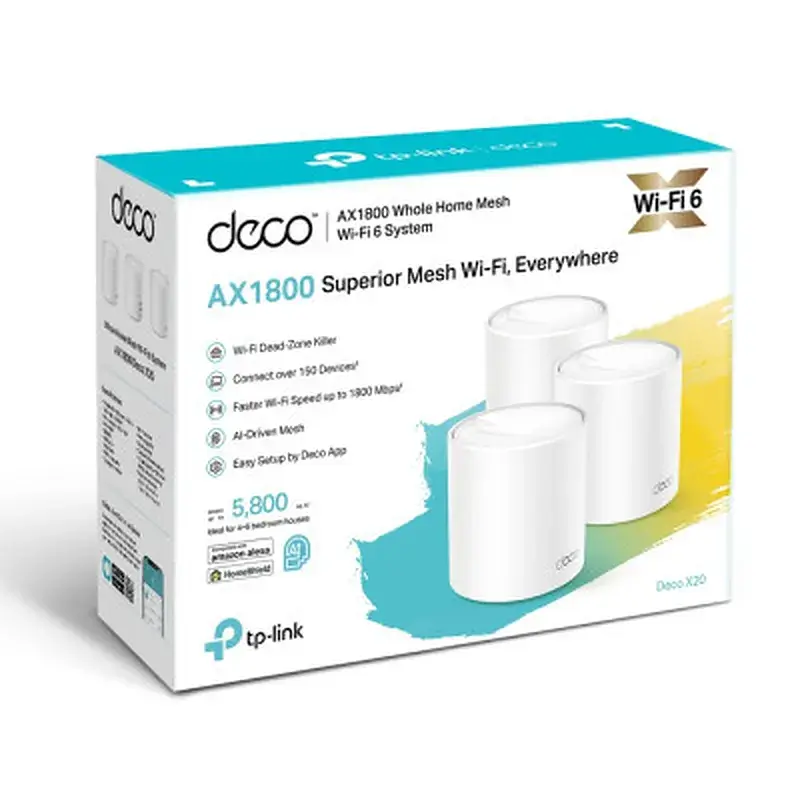 Маршрутизатор TP-Link DECO-X20-3-PACK - фото 11