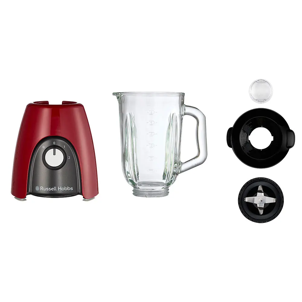 Блендер стаціонарний Desire Red, 650Вт, чаша-1500мл, червоний Russell Hobbs kuh0015547 - фото 3