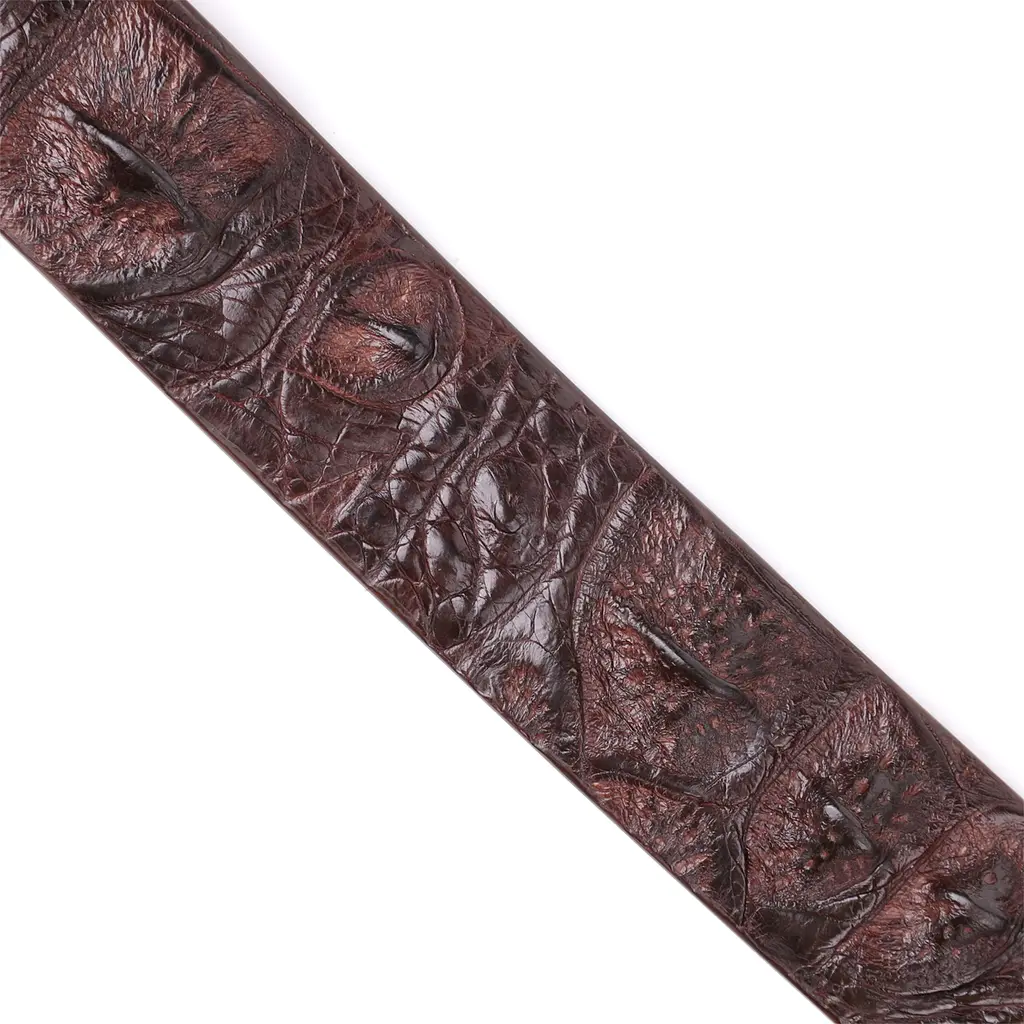 Ремень Crocodile Leather мужской 3,7х115 см acs0029608 - фото 8