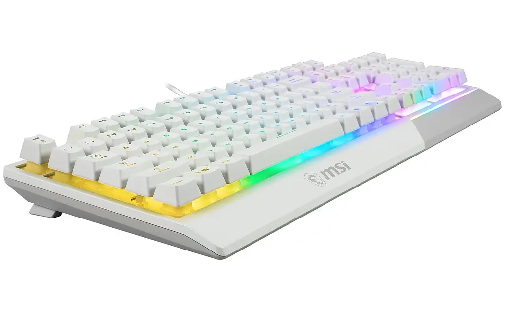 Клавіатура ігрова механічна MSI Vigor GK-30 UA USB White - фото 4
